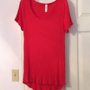 Lularoe small classic t. Solid red